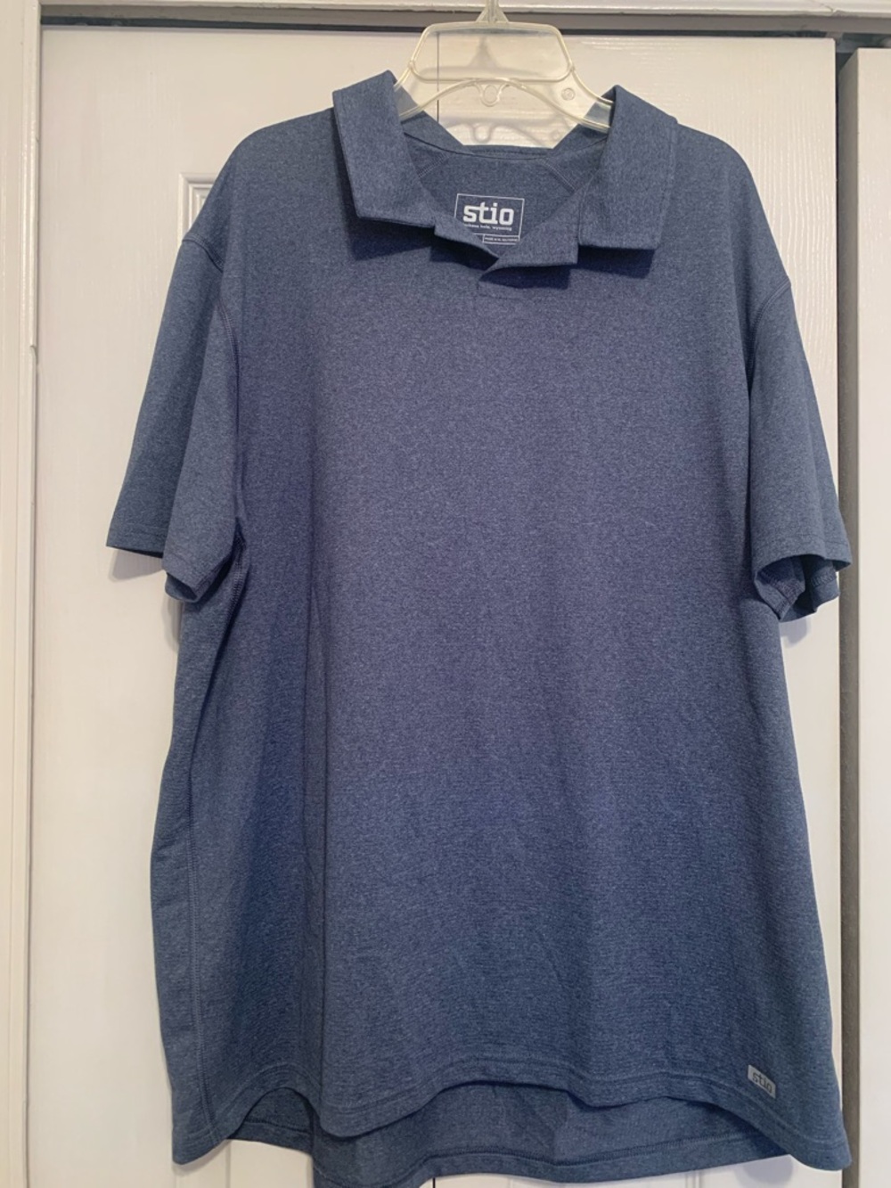 Stio Jackson Hole Wyoming Collar Shirt Men’s Large Blue